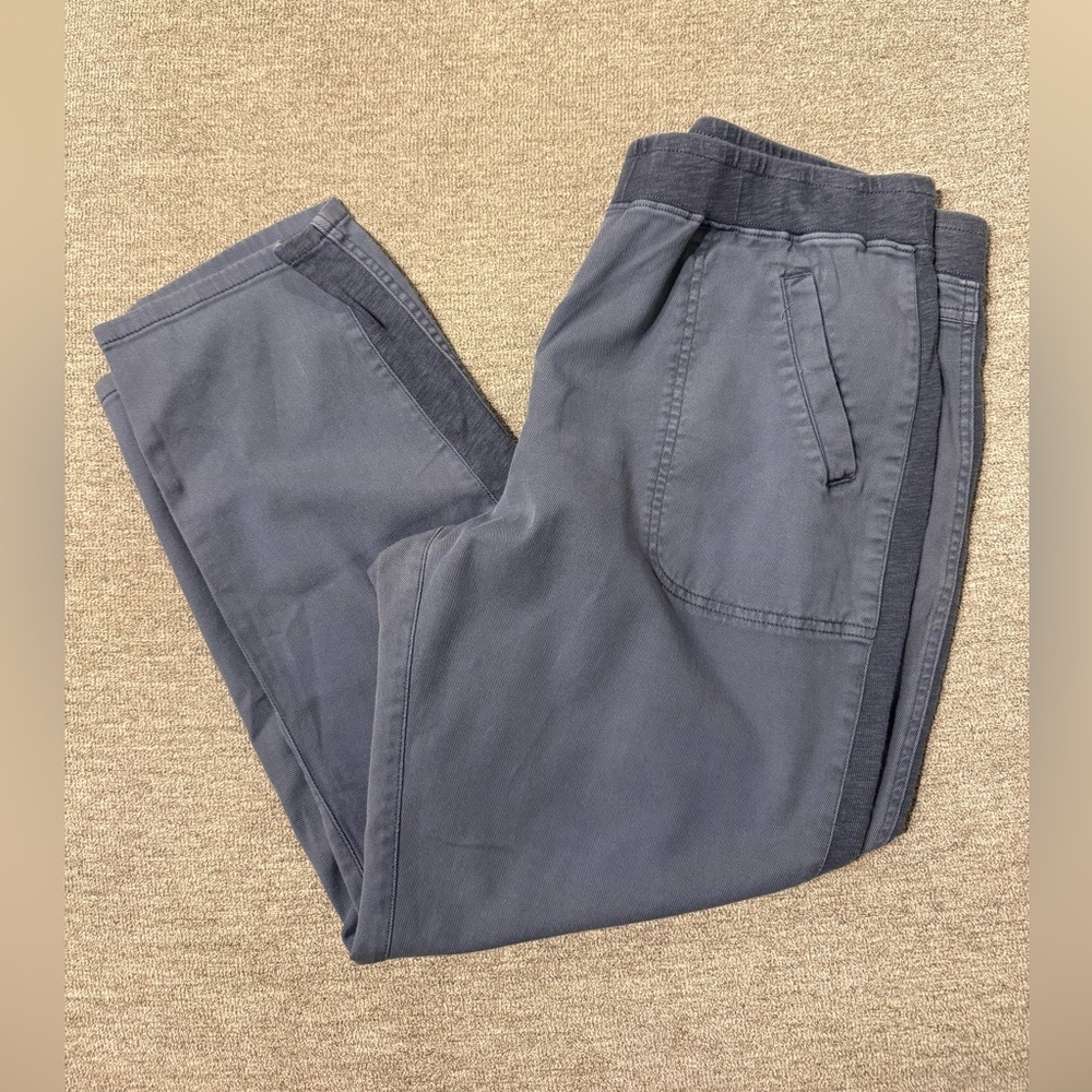 NIC+ZOE Cotton Blend Charcoal Joggers (Size 16)